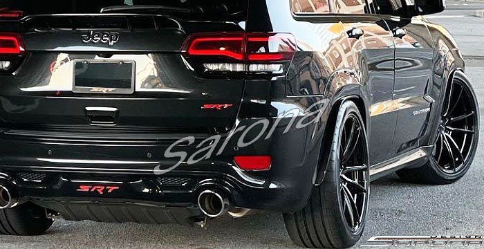 Custom Jeep Grand Cherokee  SUV/SAV/Crossover Fender Flares (2011 - 2021) - $350.00 (Part #JP-014-FF)